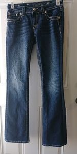 Miss Me Boot cut Jeans size 28 Length 33 1/2